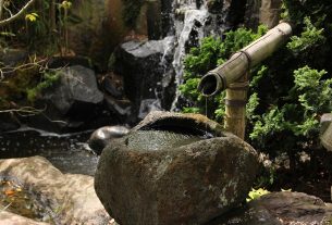 Japanese garden, water feature, timelessness — Aluminum Hypophosphite and Calcium Hypophosphite Manufacturers: Sourcing and C