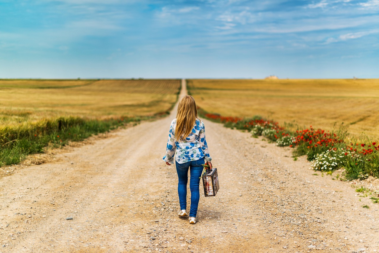 Suitcase, girl, leaving — Great Ocean Road for First-Timers: A No-Stress Day Trip from Melbourne